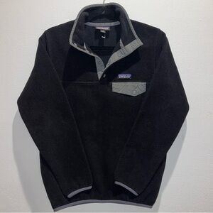 Patagonia Synchilla Snap-T Fleece Pullover XS Black